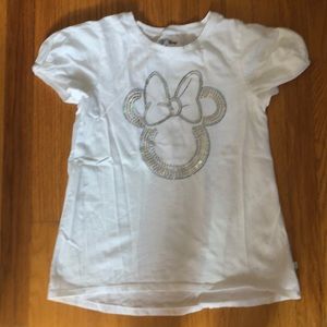 Sparkly mini mouse shirt size large